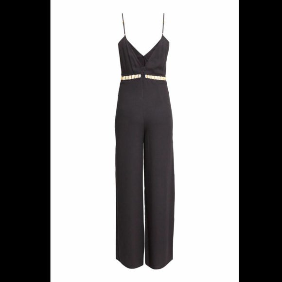 H&M Jumpsuit, NWT, Black, Size 2 - Picture 2 of 3